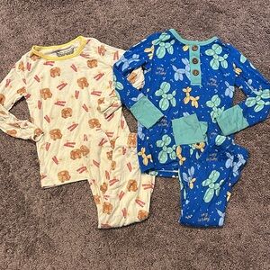 Toddler 2T free birdies pancakes & bacon and Charlie’s projects birthday PJ sets